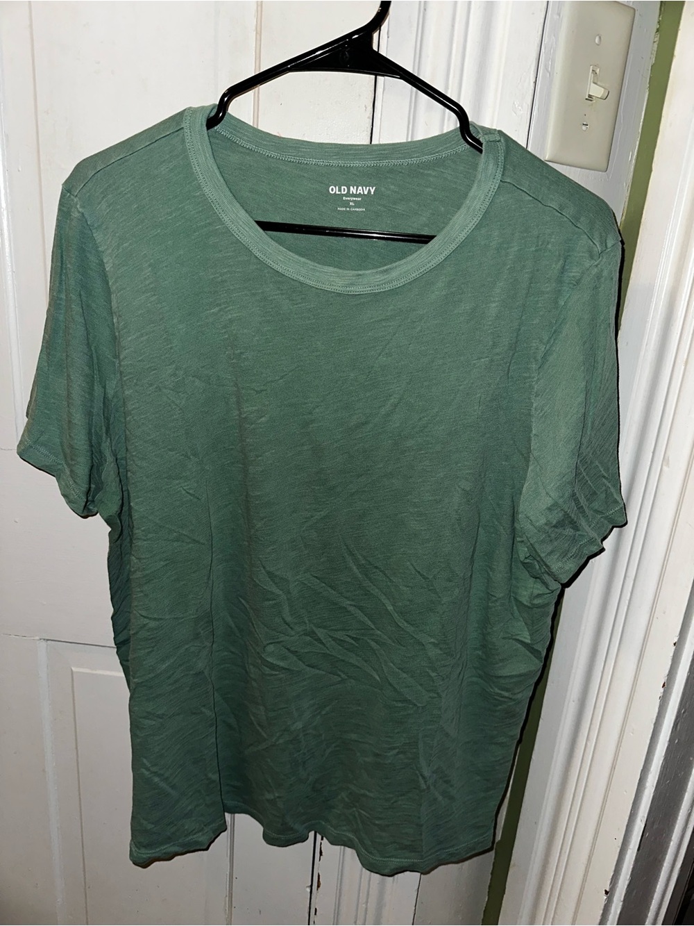 Old Navy Women's Green Crew Neck T‑Shirt